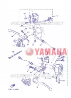 COMMODO / LEVIER pour Yamaha XT 250 de 2013