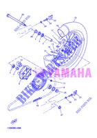 ROUE ARRIERE pour Yamaha XT660Z de 2013