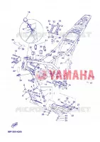 CADRE pour Yamaha XT660ZA de 2013