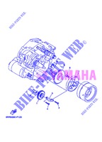 EMBRAYAGE DE DEMARREUR pour Yamaha XTZ125E de 2013