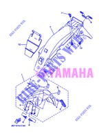 GARDE BOUE pour Yamaha YBR125E de 2013
