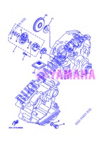 POMPE A HUILE pour Yamaha YBR125E de 2013