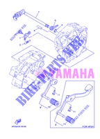 AXE DE SELECTEUR / PEDALE pour Yamaha YBR125E de 2013