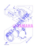 PHARE  2 pour Yamaha YBR125E de 2013