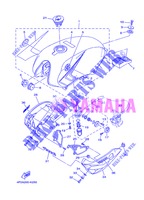 RESERVOIR A ESSENCE pour Yamaha YBR125E de 2013