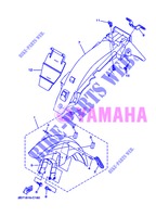 GARDE BOUE pour Yamaha YBR125E de 2013