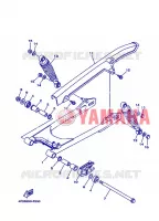 BRAS OSCILLANT / AMORTISSEUR pour Yamaha YBR125EGS de 2013