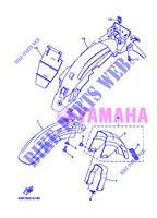 GARDE BOUE pour Yamaha YBR125EGS de 2013