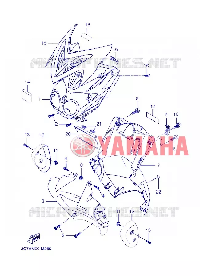 PROTEGE JAMBES Yamaha SCOOTER 50 2013 STUNT SLIDER  EW50N