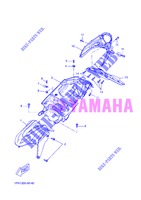 GARDE BOUE AVANT pour Yamaha AEROX 50 NAKED  de 2013