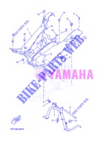 SUPPORT / REPOSE PIEDS pour Yamaha NS50N de 2013