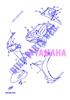 GARDE BOUE pour Yamaha YN50 de 2013