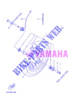 ROUE AVANT pour Yamaha YN50 de 2013