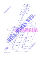 FOURCHE pour Yamaha YN50E de 2013