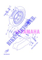 ROUE ARRIERE pour Yamaha YN50E de 2013