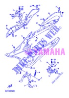 SUPPORT / REPOSE PIEDS pour Yamaha YN50E de 2013