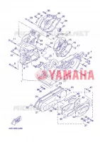 CARTER MOTEUR pour Yamaha YN50F de 2013