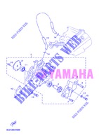 POMPE A EAU / DURITES pour Yamaha YN50F de 2013