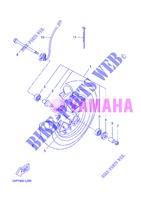 ROUE AVANT pour Yamaha YN50F de 2013