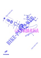 ARBRE A CAMES / CHAINE DE DISTRIBUTION pour Yamaha YP125R de 2013