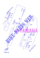 DIRECTION pour Yamaha YP125R de 2013