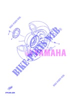 ROUE ARRIERE pour Yamaha YP125RA de 2013