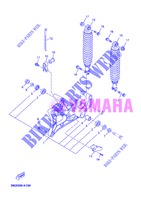 BRAS OSCILLANT / AMORTISSEUR pour Yamaha YP125RA de 2013
