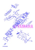 SUPPORT / REPOSE PIEDS pour Yamaha YP125RA de 2013