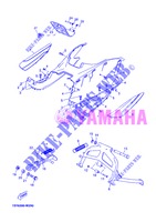 SUPPORT / REPOSE PIEDS pour Yamaha YP250R de 2013
