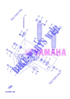 BRAS OSCILLANT / AMORTISSEUR pour Yamaha YP250RA de 2013