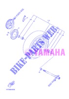 ROUE AVANT pour Yamaha YP250RA de 2013