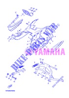 SUPPORT / REPOSE PIEDS pour Yamaha YP250RA de 2013