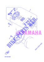 ETRIER DE FREIN ARRIERE pour Yamaha XMAX 400 de 2013