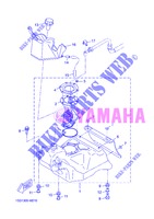 RESERVOIR A ESSENCE pour Yamaha XMAX 400 de 2013