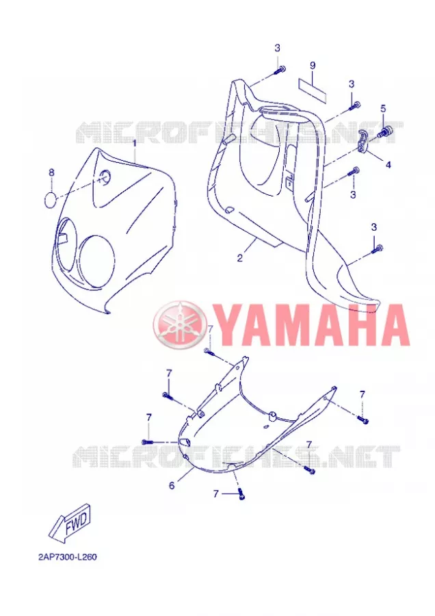 PROTEGE JAMBES Yamaha SCOOTER 50 2013 NEOS 4T UBS  YN50FU