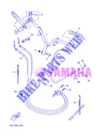 GUIDON ET CABLES pour Yamaha YN50FU de 2013