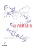 DEMARREUR pour Yamaha YN50FU de 2013