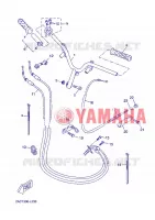 GUIDON ET CABLES pour Yamaha YN50FU de 2013