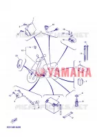 PARTIE ELECTRIQUE 2 pour Yamaha YN50FU de 2013