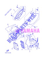 COUVERCLE LATERAL pour Yamaha YZ125 de 2013