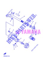 AXE DE SELECTEUR / PEDALE pour Yamaha YZ250F de 2013