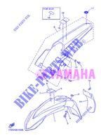 GARDE BOUE pour Yamaha YZ250F de 2013