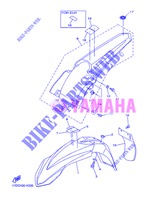 GARDE BOUE pour Yamaha YZ250F de 2013