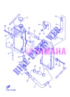 RADIATEUR / DURITES pour Yamaha YZ250F de 2013