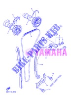 ARBRE A CAMES / CHAINE DE DISTRIBUTION pour Yamaha YZ450F de 2013