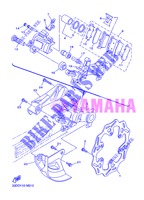 ETRIER DE FREIN ARRIERE pour Yamaha YZ450F de 2013