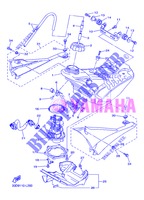 RESERVOIR A ESSENCE pour Yamaha YZ450F de 2013