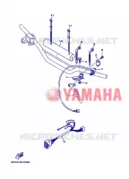 COMMODO / LEVIER pour Yamaha YZ85LW de 2013