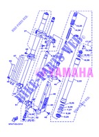 FOURCHE pour Yamaha YZ85LW de 2013