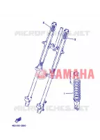 PIÈCES OPTIONNELLES pour Yamaha YZ85LW de 2013